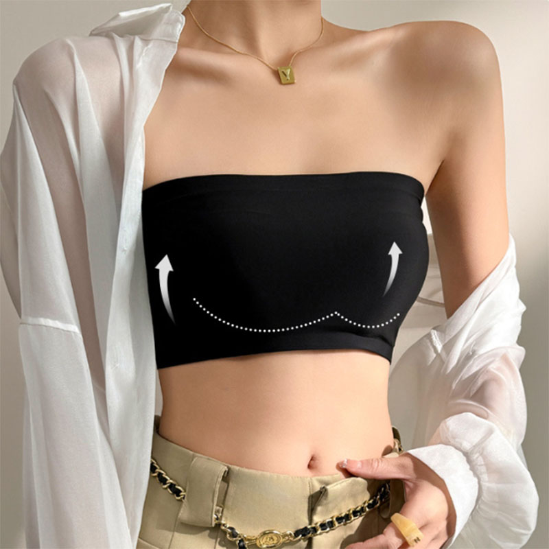 Top corto sexy de una pieza pa - Plunge Bra Push Up reseña y precio